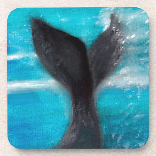 A Whale's Tail   Coaster (Front)