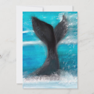 A Whale's Tail  Invitation