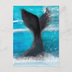 A Whale's Tail   Postcard