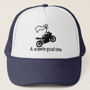 A wheelie good time hat. By Moto Life™ Trucker Hat
