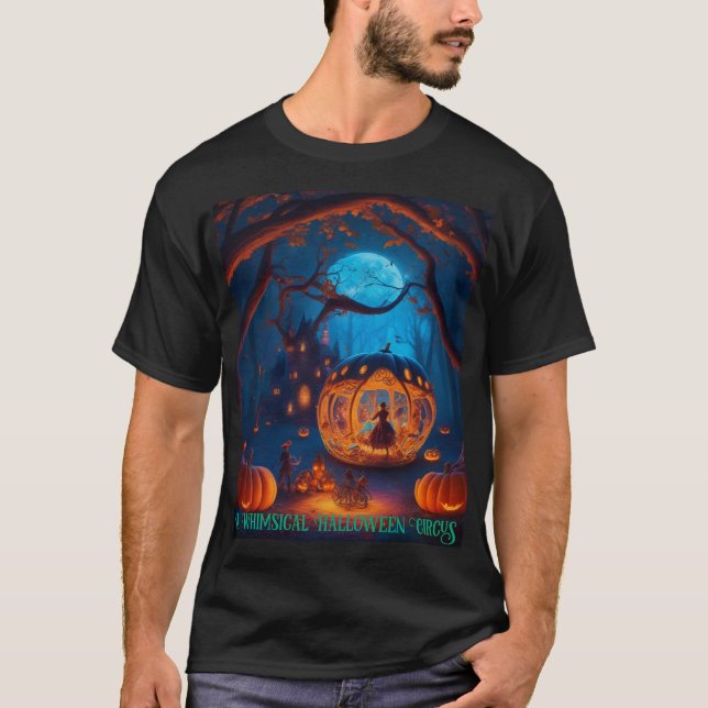 A Whimsical Halloween Circus T-Shirt (Front)