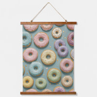 A Whimsical Pastel Donut Dream