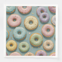 A Whimsical Pastel Donut Dream