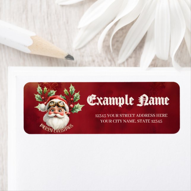A whimsical steampunk Santa Claus (Insitu)