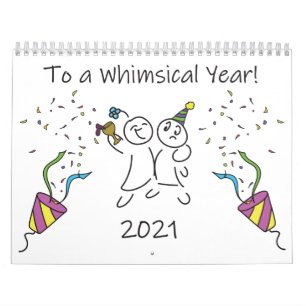 A Whimsical Year Calendar