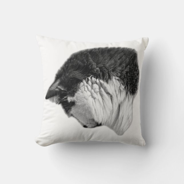 A Whisper in Fur Cushion (Front)