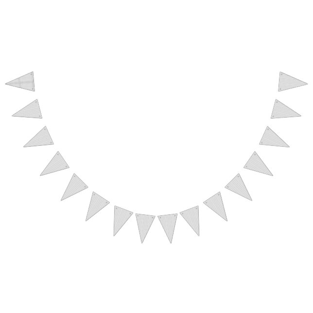 A white and grey geometric pattern fills the image bunting  (All)