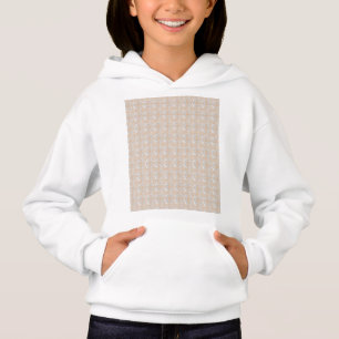 a white background with brown dots on it