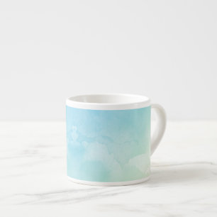 A white ceramic mug featuring a calm
