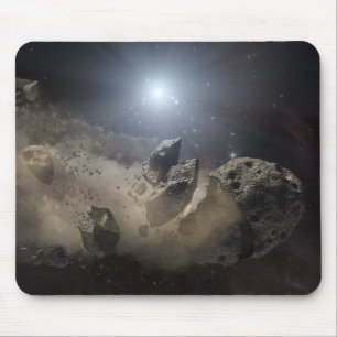 A white dwarf star mouse mat