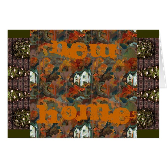 A White House & Autumn Trees (Front Horizontal)