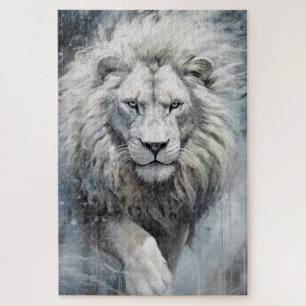 A white lion puzzle