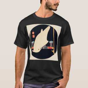A White Macaw Illustration by Ito Jakuchu T-Shirt