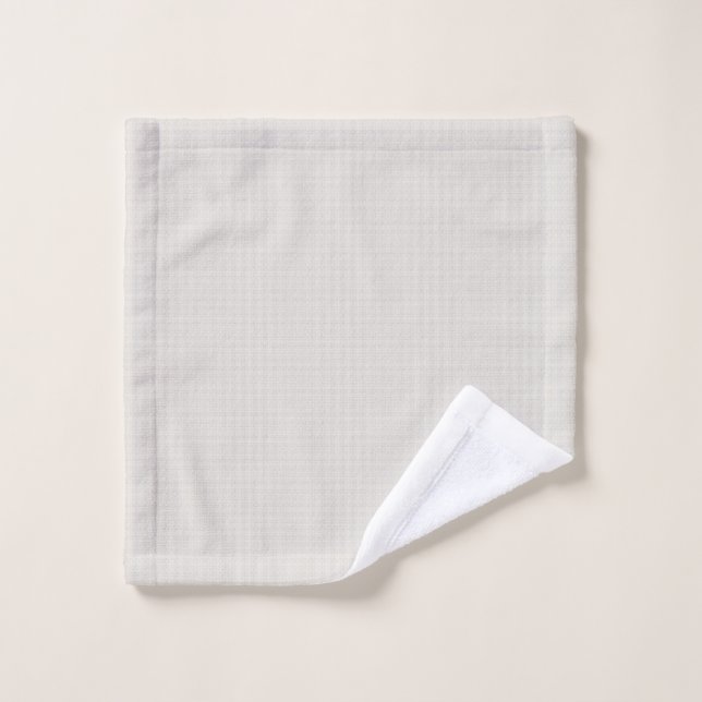 A white shape optimised in design, showcasing clea bath towel set (Wash Cloth)