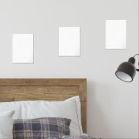 A white square enclosed by a distinct black border