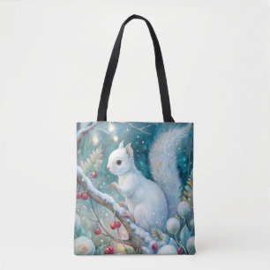 A White Squirrel Tote Bag