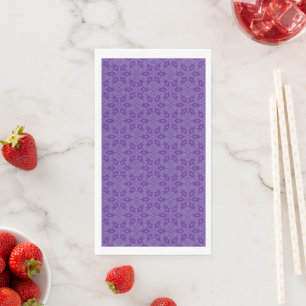 A white wrapping paper with a repeating pattern of napkin