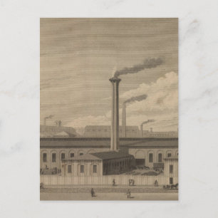 A Whitney and Sons' Car Wheel Works Postcard