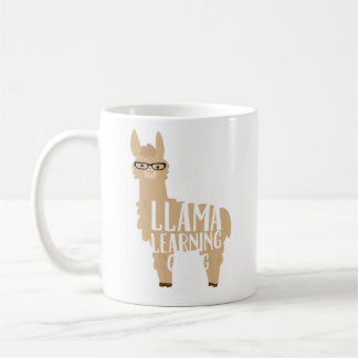 A Whole Llama Learning Going On Student Teachers Coffee Mug