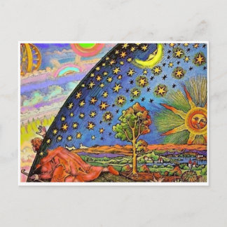 A whole new world out there postcard