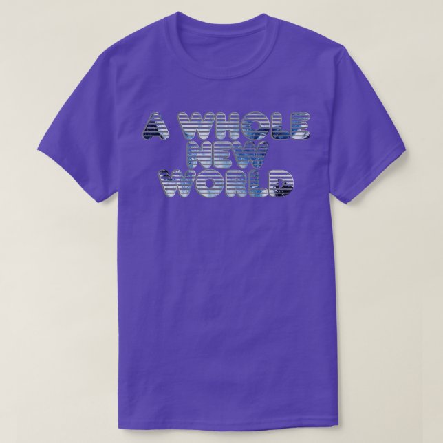 A Whole New World T-Shirt (Design Front)