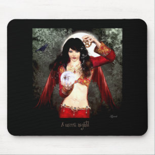 A wicca night mouse mat