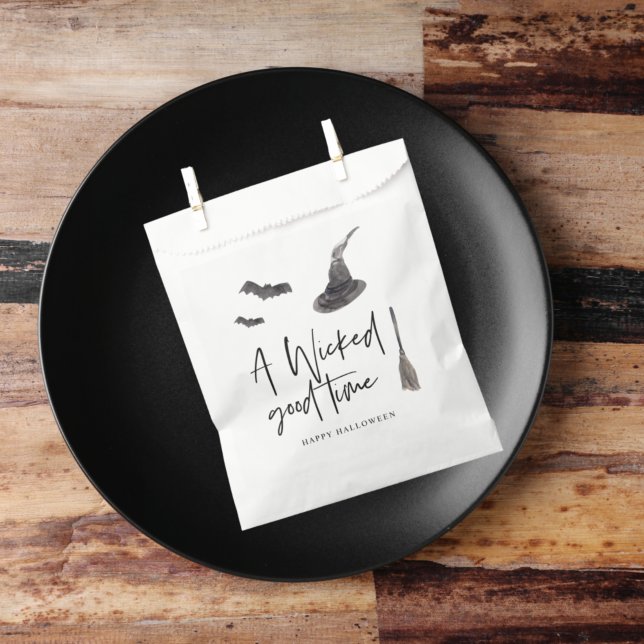 A Wicked Good Time | Happy Halloween Favour Bags (Creator Uploaded)