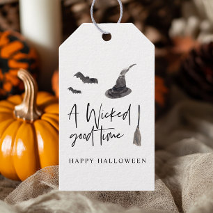A Wicked Good Time   Happy Halloween Gift Tags