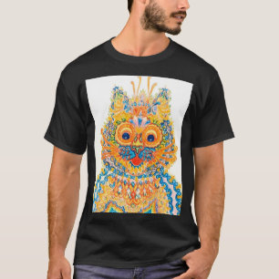 A Wide Eyed Cat, Louis Wain T-Shirt