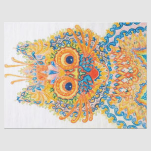 A Wide Eyed Cat, Louis Wain Tissue Paper