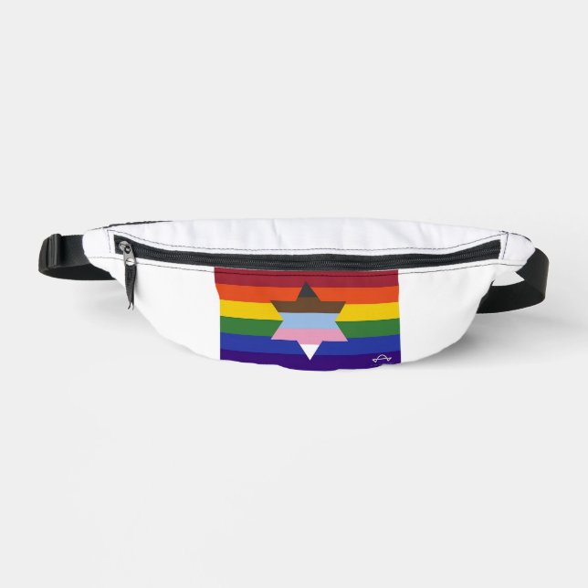 A Wider Bridge Flag Fanny Pack (Front)