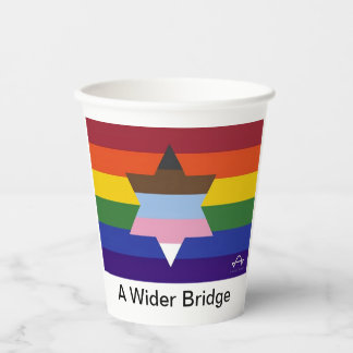 A Wider Bridge Flag Paper Cups