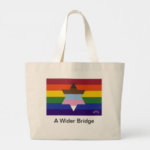 A Wider Bridge Flag Tote Bag