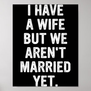 A Wife, We Aren't Married Yet, Romantic Poster
