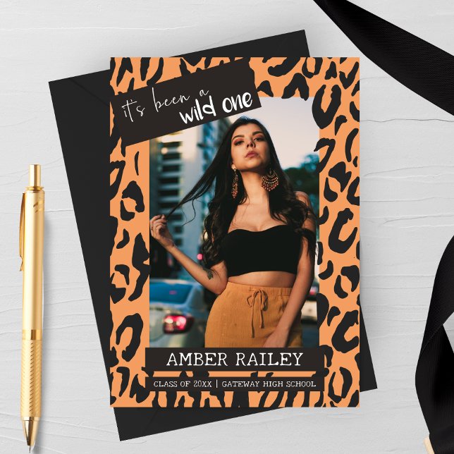 A Wild One, Photo Graduation Announcement (Creator Uploaded)