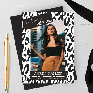 A Wild One, Photo Graduation Announcement