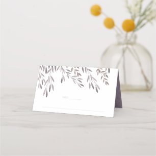 A Wildflower Wedding Place Card
