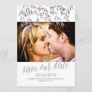 A Wildflower Wedding Save the Date