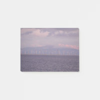 A Wind Farm On The Irish Sea near Liverpool,