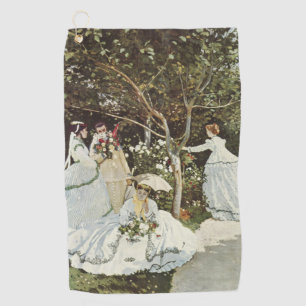 A Windmill at Zaandam Claude Monet      Golf Towel