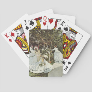 A Windmill at Zaandam Claude Monet Playing Cards