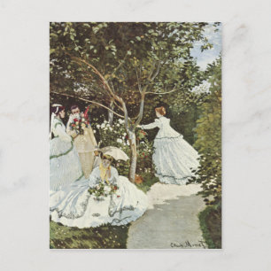 A Windmill at Zaandam Claude Monet Postcard