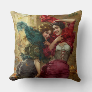A Windy Day by  Gaetano Bellei Cushion