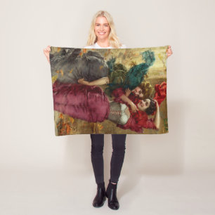 A Windy Day by  Gaetano Bellei Fleece Blanket