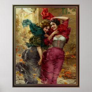 A Windy Day by Gaetano Bellei Poster