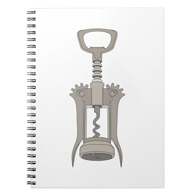 A Wing Corkscrew Notebook (Front)