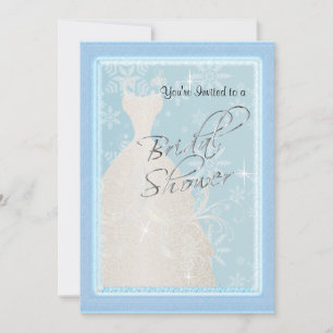 A Winter Bridal Shower Invitation