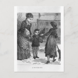 A Winter Day Postcard