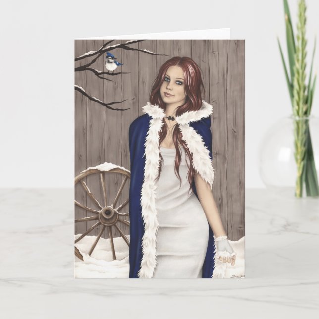 A Winter Fairytale Greeting Card (Front)