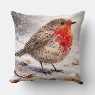A Winter Melody Cushion